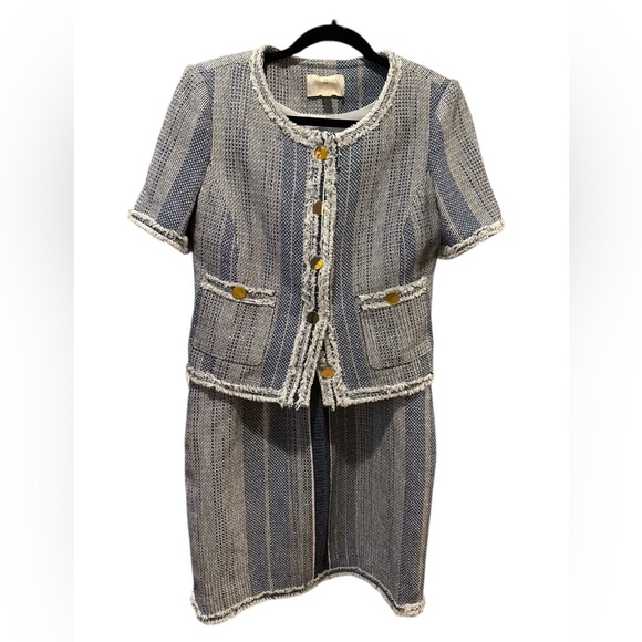 Etcetera two piece tweed dress/jacket size 8 - Picture 3 of 13